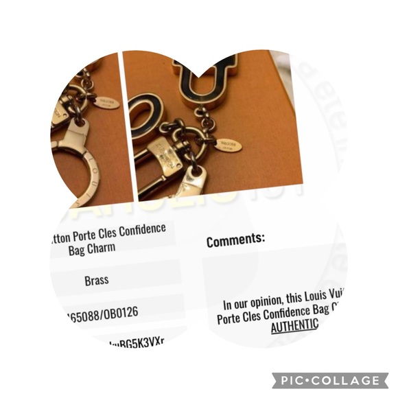 NEW Louis Vuitton Porte Cles Confidence bag charm - Picture 8 of 8